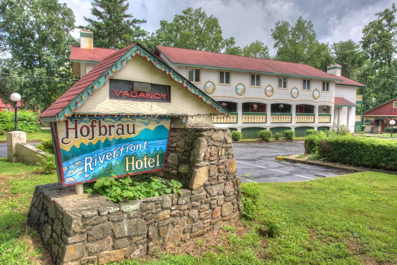 Hofbrau Riverfront Hotel 헬렌 외부 사진